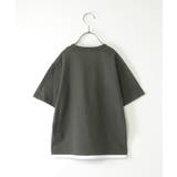 裾レイヤープリントアソートTシャツ（120~160cm） | ikka  | 詳細画像34 