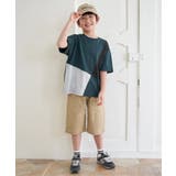 【親子コーデ】斜め切り替えブロックスT（120~160cm） | ikka  | 詳細画像6 