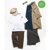 【親子コーデ】メガネポケ裾レイヤーTシャツ(120~160cm) | ikka | 詳細画像1