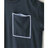 【親子おそろい】ストライプMIXビッグポケTシャツ(120~160cm) | ikka | 詳細画像6