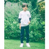 7分袖レイヤードロゴTシャツ（120~160cm） | ikka  | 詳細画像6 