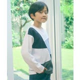 【親子コーデ】フェイクスエードブロックスロンT（120~160cm） | ikka  | 詳細画像7 