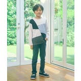 【親子コーデ】フェイクスエードブロックスロンT（120~160cm） | ikka  | 詳細画像9 