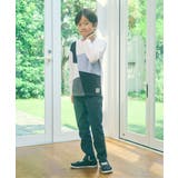 【親子コーデ】フェイクスエードブロックスロンT（120~160cm） | ikka  | 詳細画像3 