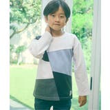 【親子コーデ】フェイクスエードブロックスロンT（120~160cm） | ikka  | 詳細画像5 