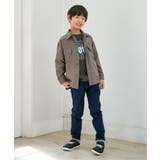 袖レイヤードロゴプリントロンT（120~160cm） | ikka  | 詳細画像8 