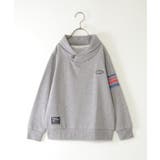 コンチョボタンショール襟トレーナー（120~160cm） | ikka  | 詳細画像32 