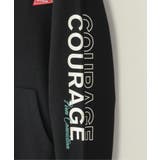 ロープ襟ポケ付き袖ロゴトレーナー（120~160cm） | ikka  | 詳細画像23 