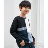 【親子コーデ】フェイクスエードブロックスプルオーバー（120~160cm） | ikka  | 詳細画像12 