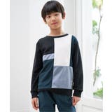 【親子コーデ】フェイクスエードブロックスプルオーバー（120~160cm） | ikka  | 詳細画像13 