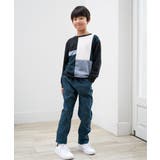 【親子コーデ】フェイクスエードブロックスプルオーバー（120~160cm） | ikka  | 詳細画像19 