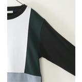 【親子コーデ】フェイクスエードブロックスプルオーバー（120~160cm） | ikka  | 詳細画像22 