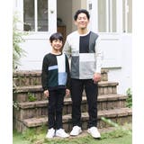 【親子コーデ】フェイクスエードブロックスプルオーバー（120~160cm） | ikka  | 詳細画像2 