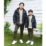 【親子コーデ】ビックワッフルポケ付きプルオーバー（120~160cm） | ikka  | 詳細画像3 