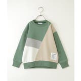 裏起毛斜めブロックストレーナー（120~160cm） | ikka  | 詳細画像1 