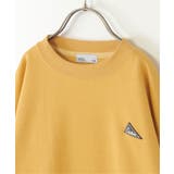 裏起毛レイヤードワッペントレーナー（120~160cm） | ikka  | 詳細画像6 