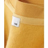 裏起毛レイヤードワッペントレーナー（120~160cm） | ikka  | 詳細画像9 