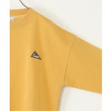 裏起毛レイヤードワッペントレーナー（120~160cm） | ikka  | 詳細画像3 