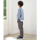 【親子コーデ】フェイクスエードルーイカラーレイヤードプルオーバー（120~160… | ikka  | 詳細画像9 