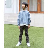 【親子コーデ】フェイクスエードルーイカラーレイヤードプルオーバー（120~160… | ikka  | 詳細画像5 