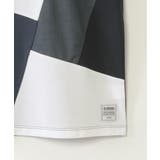 【親子コーデ】7分袖ポンチブロックスTシャツ（120~160cm）  | ikka  | 詳細画像10 