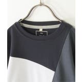 【親子コーデ】7分袖ポンチブロックスTシャツ（120~160cm）  | ikka  | 詳細画像11 