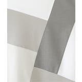 【親子コーデ】7分袖ポンチブロックスTシャツ（120~160cm）  | ikka  | 詳細画像14 