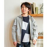【親子コーデ】7分袖ポンチブロックスTシャツ（120~160cm）  | ikka  | 詳細画像3 