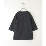 【親子コーデ】7分袖ポンチブロックスTシャツ（120~160cm）  | ikka  | 詳細画像7 