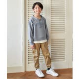 【親子コーデ】カノコダンボールルーイカレッジロゴプルオーバー(120~160cm… | ikka | 詳細画像10