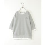 【親子コーデ】ピケレイヤード7分袖Tトレ（120~160cm） | ikka  | 詳細画像12 