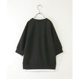 【親子コーデ】ピケレイヤード7分袖Tトレ（120~160cm） | ikka  | 詳細画像13 