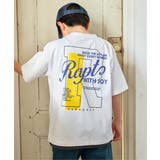 【接触冷感】裾レイヤードプリントTシャツ（120~160cm） | ikka  | 詳細画像13 