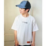 【接触冷感】裾レイヤードプリントTシャツ（120~160cm） | ikka  | 詳細画像14 