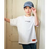【接触冷感】裾レイヤードプリントTシャツ（120~160cm） | ikka  | 詳細画像16 