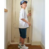 【接触冷感】裾レイヤードプリントTシャツ（120~160cm） | ikka  | 詳細画像21 