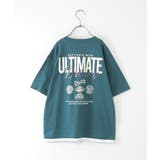 【接触冷感】裾レイヤードプリントTシャツ（120~160cm） | ikka  | 詳細画像24 