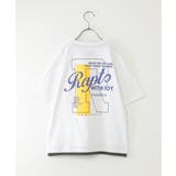 【接触冷感】裾レイヤードプリントTシャツ（120~160cm） | ikka  | 詳細画像33 