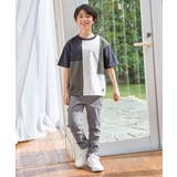 【親子コーデ】冷感ブロックスTシャツ（120~160cm） | ikka  | 詳細画像7 