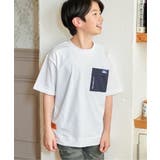 オフホワイト | 冷感異素材ポケ付きTシャツ（120~160cm） | ikka 