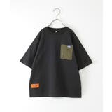 冷感異素材ポケ付きTシャツ（120~160cm） | ikka  | 詳細画像18 