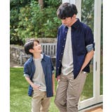 【親子コーデ】冷感ワッフルフェイクTシャツ（120~160cm） | ikka  | 詳細画像8 