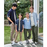 【親子コーデ】冷感ワッフルフェイクTシャツ（120~160cm） | ikka  | 詳細画像9 