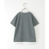 【親子コーデ】冷感ワッフルフェイクTシャツ（120~160cm） | ikka  | 詳細画像10 