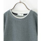 【親子コーデ】冷感ワッフルフェイクTシャツ（120~160cm） | ikka  | 詳細画像11 