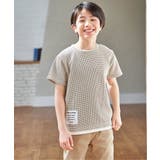 【親子コーデ】冷感ワッフルフェイクTシャツ（120~160cm） | ikka  | 詳細画像4 