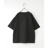 【接触冷感/吸水速乾】斜め切り替えTシャツ（120~160cm） | ikka  | 詳細画像3 