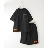 【セットアップ対応】冷感メッシュダブルポケ付きTシャツ（120~160cm） | ikka  | 詳細画像12 