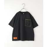 【セットアップ対応】冷感メッシュダブルポケ付きTシャツ（120~160cm） | ikka  | 詳細画像3 