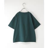 【親子コーデ】冷感ロープ襟プリントTシャツ(120~160cm) | ikka | 詳細画像2